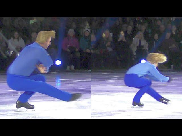 Lit the ice! Evgeni Plushenko performed with his son in St. Petersburg. 6.11.22