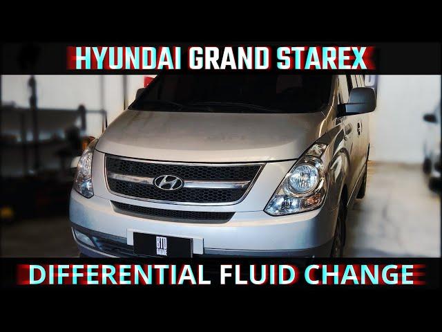 DIY Differential Fluid Change | Hyundai | Grand Starex | Iload | Imax | H1 | D4CB