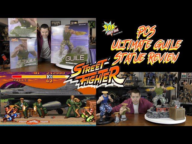 PCS Ultimate GUILE Statue UNBOXING & REVIEW from STREET FIGHTER