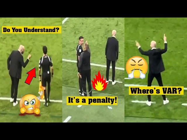 Walid Al-Rakraki's reaction to the Qatari Refree  I Croatia 2-1 Morocco I World Cup Qatar 2022