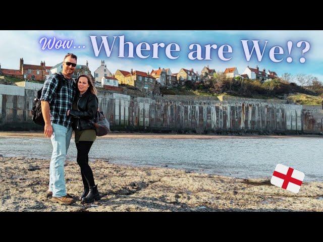 Americans TOUR Enchanting Northern Coastal Village | Anniversary Adventure (UK Vlog)