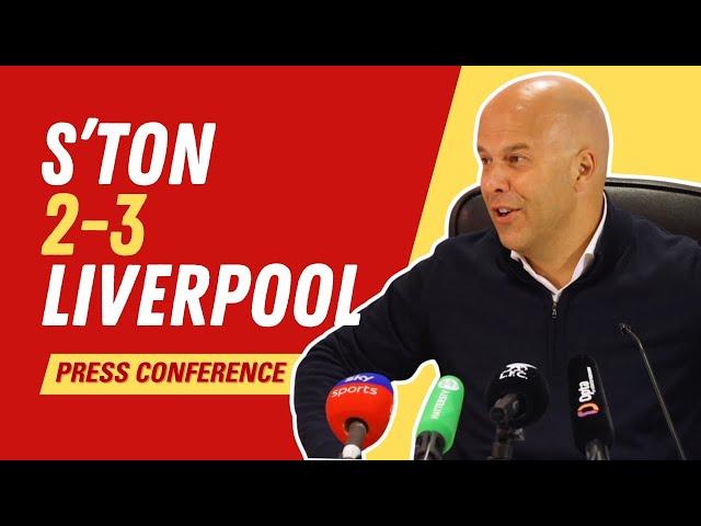 Southampton 2-3 Liverpool | Arne Slot Press Conference