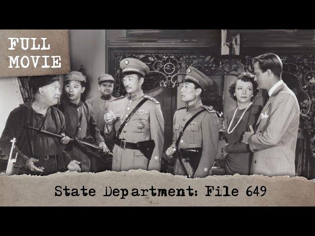 State Department: File 649 | English Full Movie | Action Adventure Drama