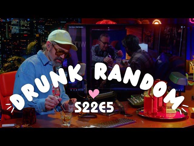 Redbar Watches Tom Green and Bill Maher get drunk on Club Random