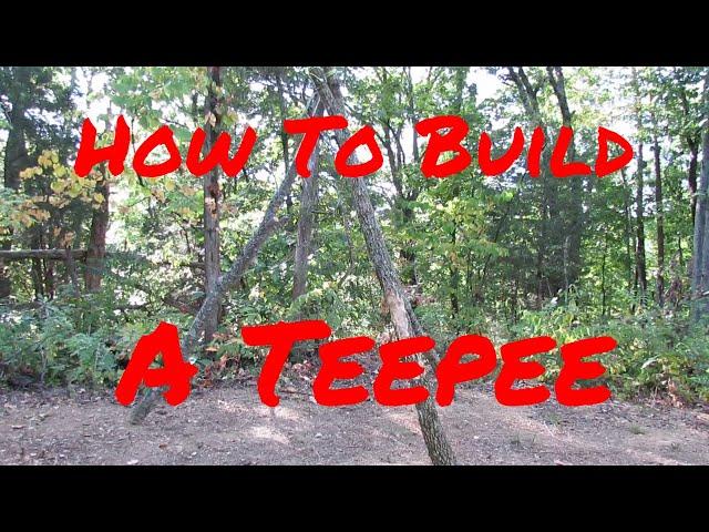 How to build a Simple Teepee Frame