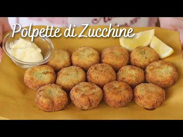 ZUCCHINI MEATBALLS Easy Recipe (* edited video) - Homemade by Benedetta