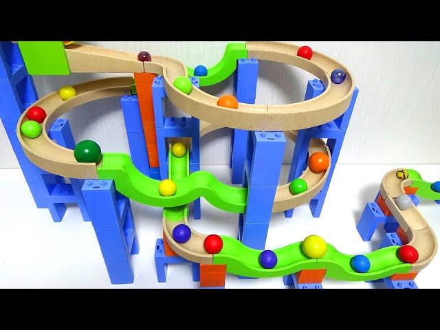 Marble Run Race  TrixTrack Wave Slope Original Course Summary