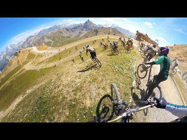 MASS START REMONTADA  A CRAZY challenge X Loïc BRUNI I Finn IIES I Gaëtan VIGE  FULL RACE