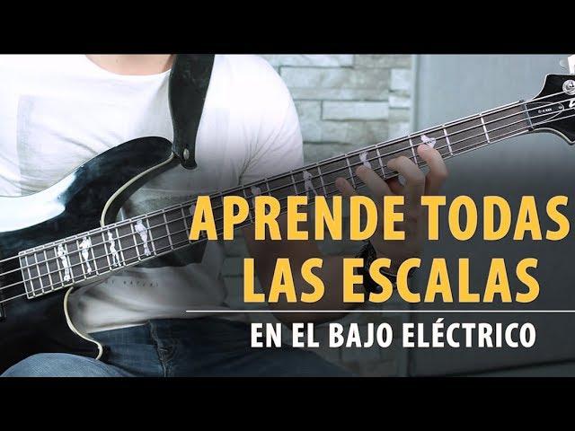 Aprende TODAS LAS ESCALAS en el Bajo en 9 Minutos - Tutorial