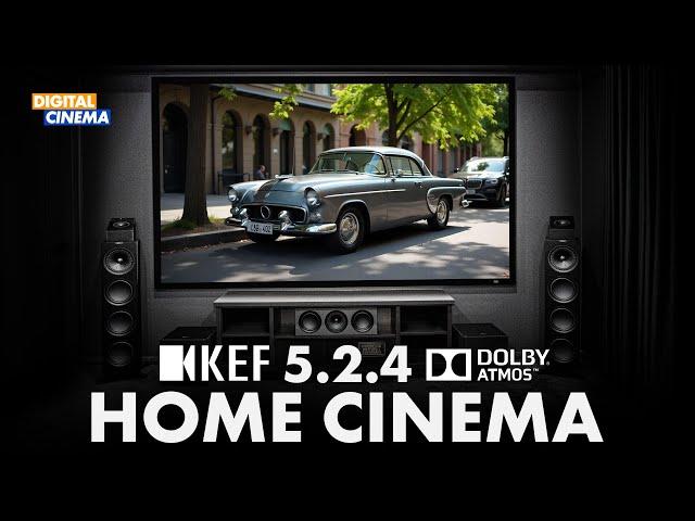 5.2.4 Dolby Atmos Home Cinema Setup with 4K Projection & KEF Audio | Digital Cinema