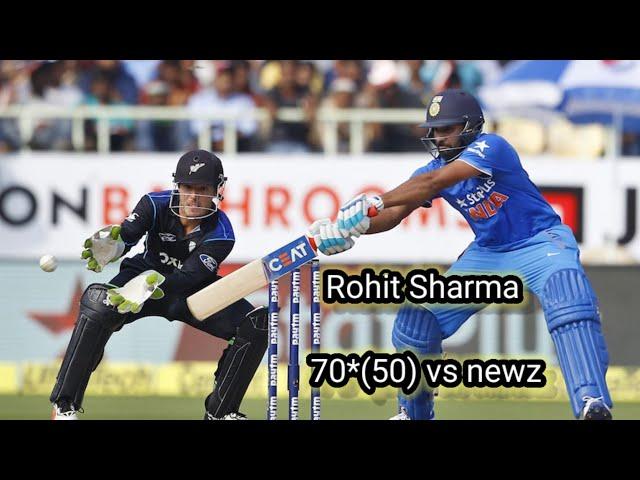 Rohit Sharma 70* vs Newzealand best pari Rohit Sharma best six #viralvideo #cricket #trending