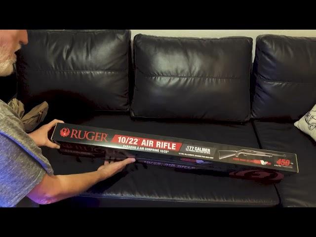 Unboxing The Ruger 10/22 Air Rifle (.177 cal. CO2 Repeater.)