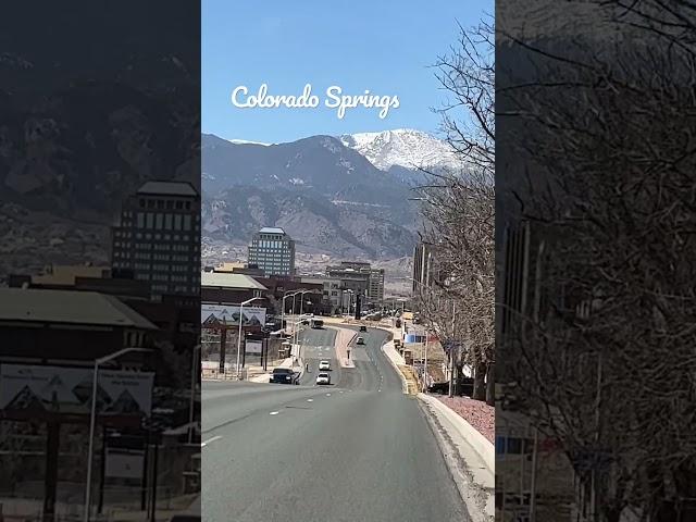 Colorado Springs #shorts #pikespeak #road #nature #colorado #travel #mountainview #usatravel #usa