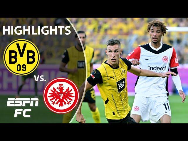 Borussia Dortmund vs. Eintracht Frankfurt | Bundesliga Highlights | ESPN FC