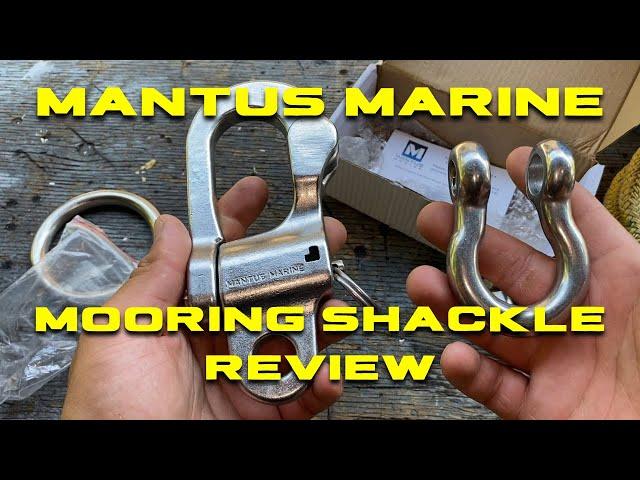 Mantus Marine Mooring Snap Shackle Review, Unboxing, How to, Boating Product Review