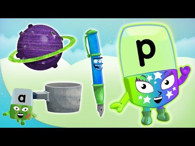 Alphablocks - The Letter P | Learn to Read | Phonics for Kids | Learning Blocks