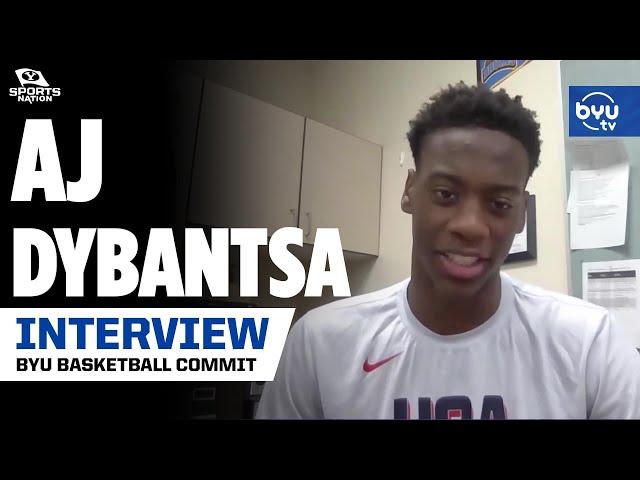 AJ Dybantsa talks about BYU Basketball's win streak