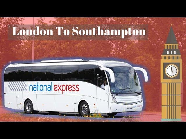 London to Southampton Cruise Terminal - National Express Bus Coach