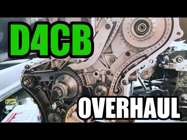 Hyundai D4CB Engine Timing & Assembly | Grand Starex / iload / imax / H-1