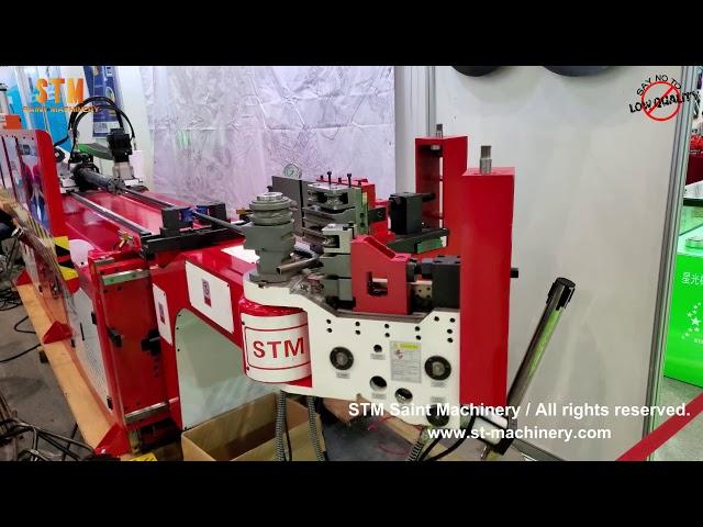 STM furniture pipe bending machine review in the exhibition CNC Máquina dobladora de tubos