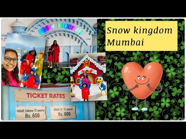 Snow kingdom in Mumbai || great experience with family || Aayushi Choudhary