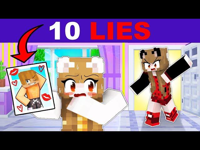 Playing 2 TRUTHS and a LIE in Minecraft!