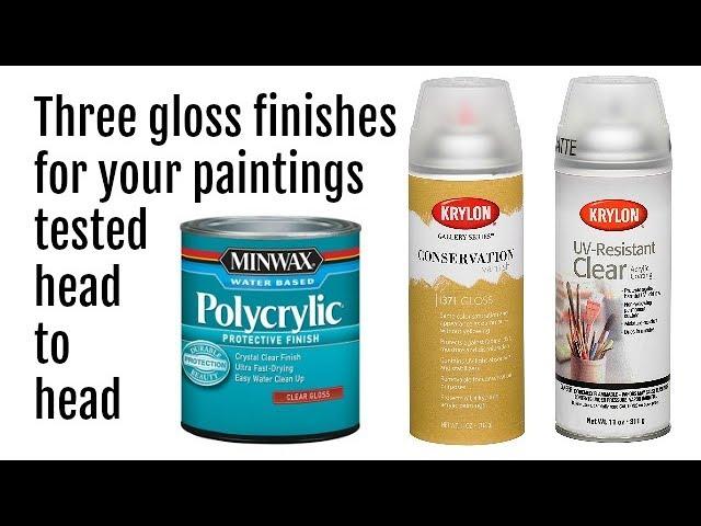 Best Glossy Spray Finishes for Acrylic Pour Paintings (Test & Review)