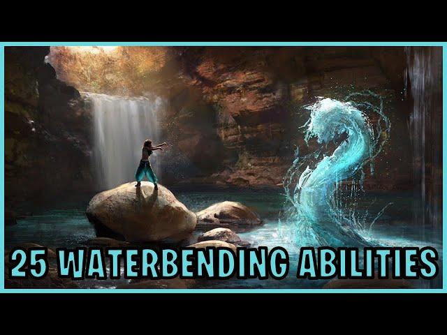 25 Waterbending Abilities (Avatar)