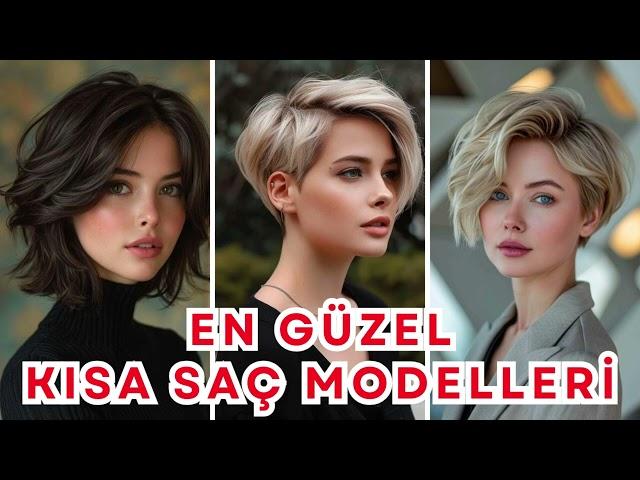 En Güzel Kısa Saç Modelleri #saçbakımı #saçmodelleri #sackesimi