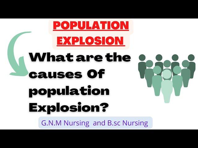 Causes of population Explosion |what are the causes of population Explosion?