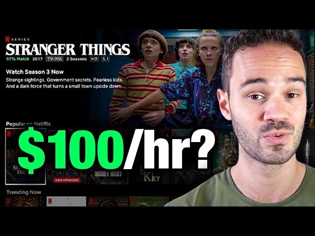 4 Ways To Get Paid To Watch Netflix ($100/Hour Tagger & Rating Jobs!?)