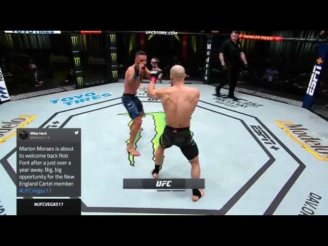 Rob Font vs Marlon Moraes