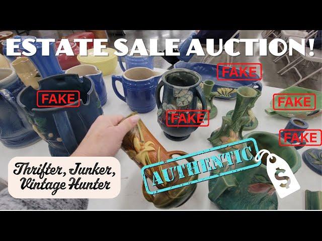 These Are FAKE! | Estate Sale Auction Buying Tips