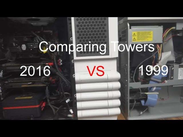 Computer Towers: Then and Now!