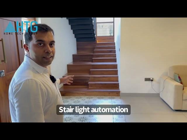 Complete home automation done at Koonamavu, Ernakulam. Home automation kerala, KNX automation