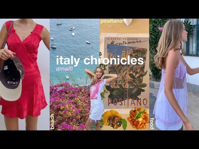 discovering amalfi  | positano, beaches & lots of food