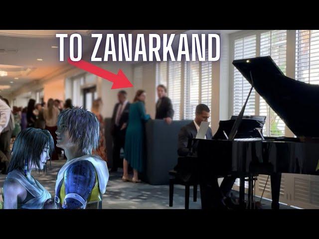 I played To Zanarkand on piano at a wedding