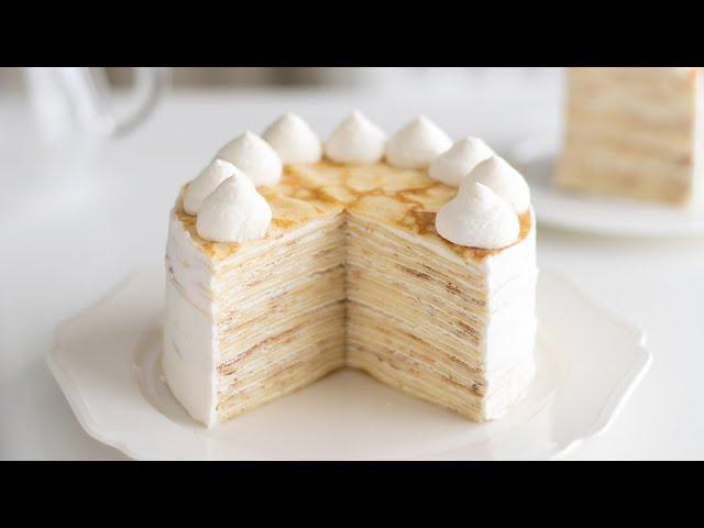 Mille Crepe Cake｜HidaMari Cooking