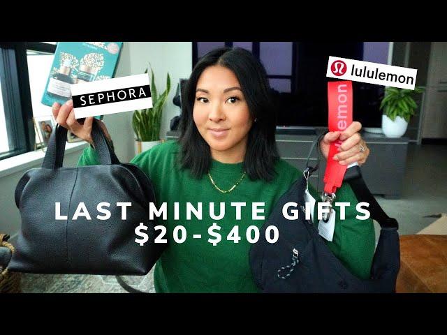 LAST MINUTE GIFTS | LULULEMON, SEPHORA, HANDBAGS, JACKETS