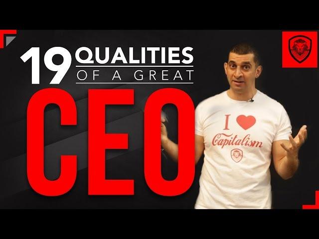 19 Qualities of a Great CEO