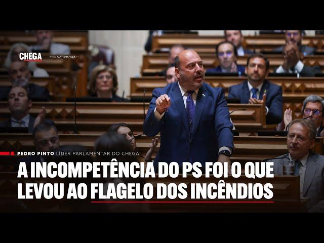 A incompetência do PS foi o que levou ao flagelo dos incêndios