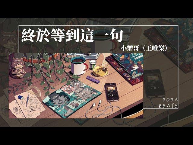 小樂哥（王唯樂） - 終於等到這一句『剩灰燼 沉入海底 我閉上雙眼停止了呼吸』【Lyrics Video】