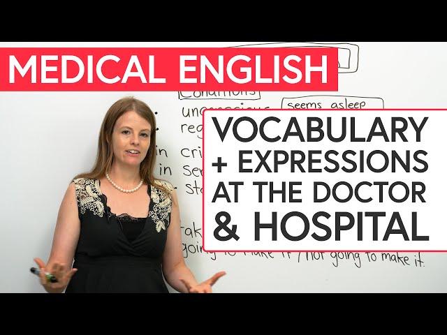 Medical Vocabulary for English Learners