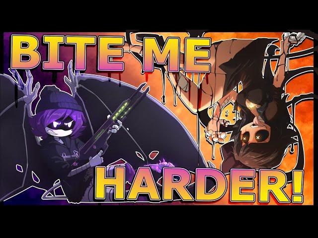 BITE ME HARDER 「Nightcore] Murder Drones N X Uzi SONG【LYRICS】