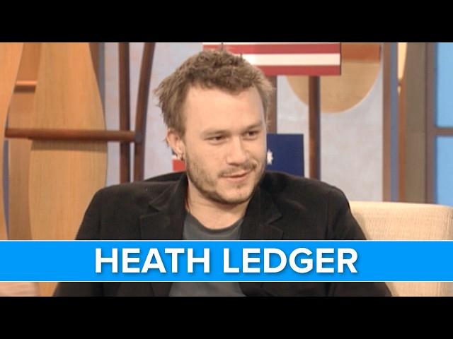 Heath Ledger Talks Family Life with Michelle Williams