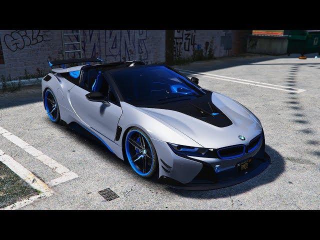 GTA 5 Mod | BMWI8 Roadster | Rmod Customs