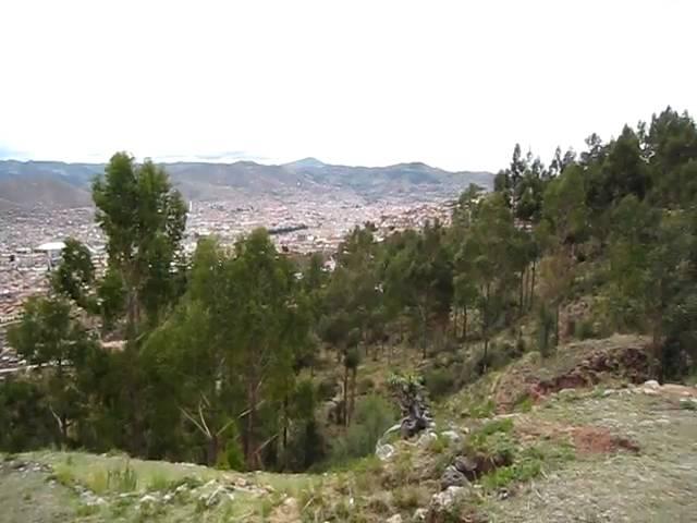 Dirt biking above Cusco Peru