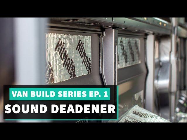 How to Install Sound Deadener in a Van //Ep. 1 DIY VAN BUILD