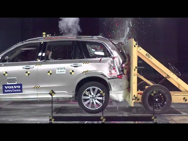 Volvo XC90 – Rear End Crash Test