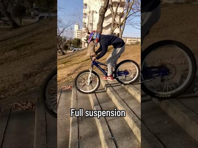 Full suspension VS Hardtail. MTB suspension test. #mtb